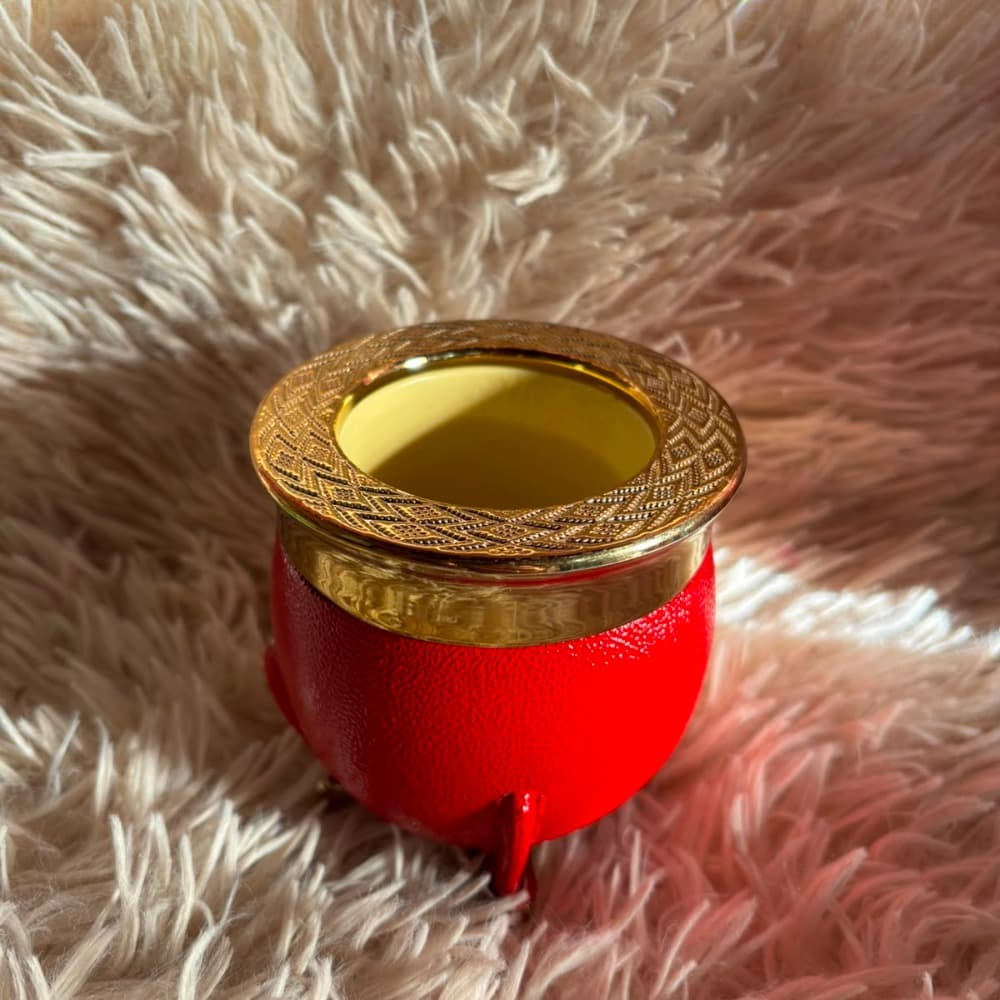 Mate de Pvc Rojo